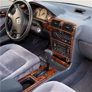 Honda Accord 1990-1993 2 Doors, Basic Set, 17 Parts Mascherine sagomate per rivestimento cruscotti 