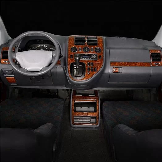 Mercedes Vito W638 V-Klasse 03.99-01.04 Mascherine sagomate per rivestimento cruscotti 39-Decori