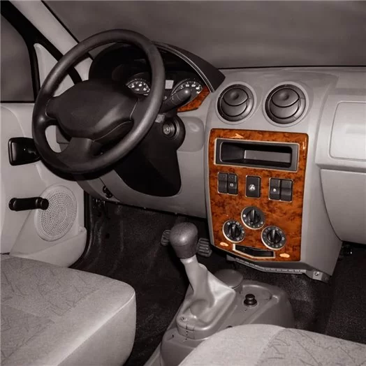 Dacia Logan 04.05-09.09 Mascherine sagomate per rivestimento cruscotti 20-Decori Dacia Logan 04.05-09.09 Mascherine sagomate per rivestimento cruscotti 20-Decori