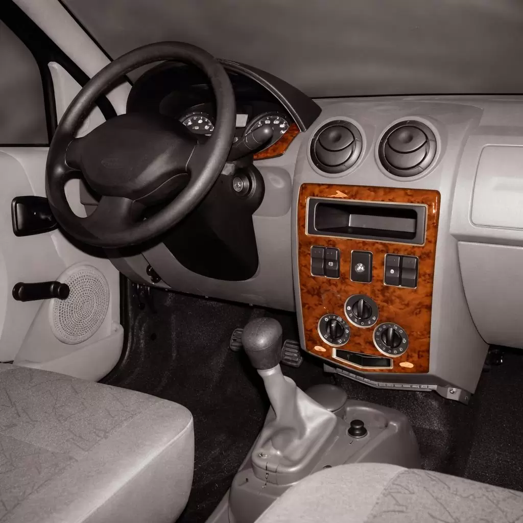 Dacia Logan 04.05-09.09 Mascherine sagomate per rivestimento cruscotti 20-Decori Dacia Logan 04.05-09.09 Mascherine sagomate per rivestimento cruscotti 20-Decori