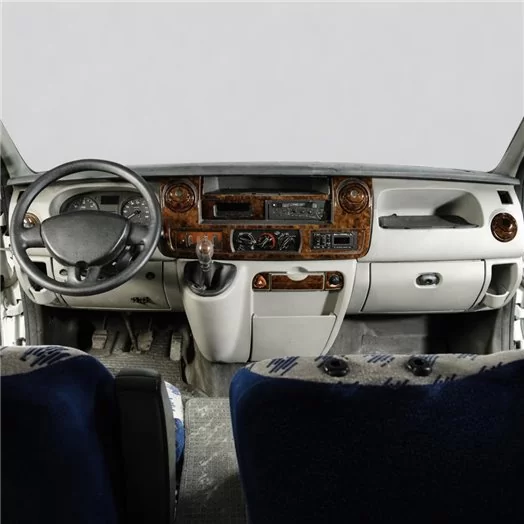 Opel Movano 01.04-12.09 Mascherine sagomate per rivestimento cruscotti 28-Decori