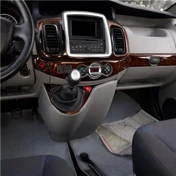 Renault Trafic-Nissan Primastar 01.2011 Digi Mascherine sagomate per rivestimento cruscotti 12-Deco