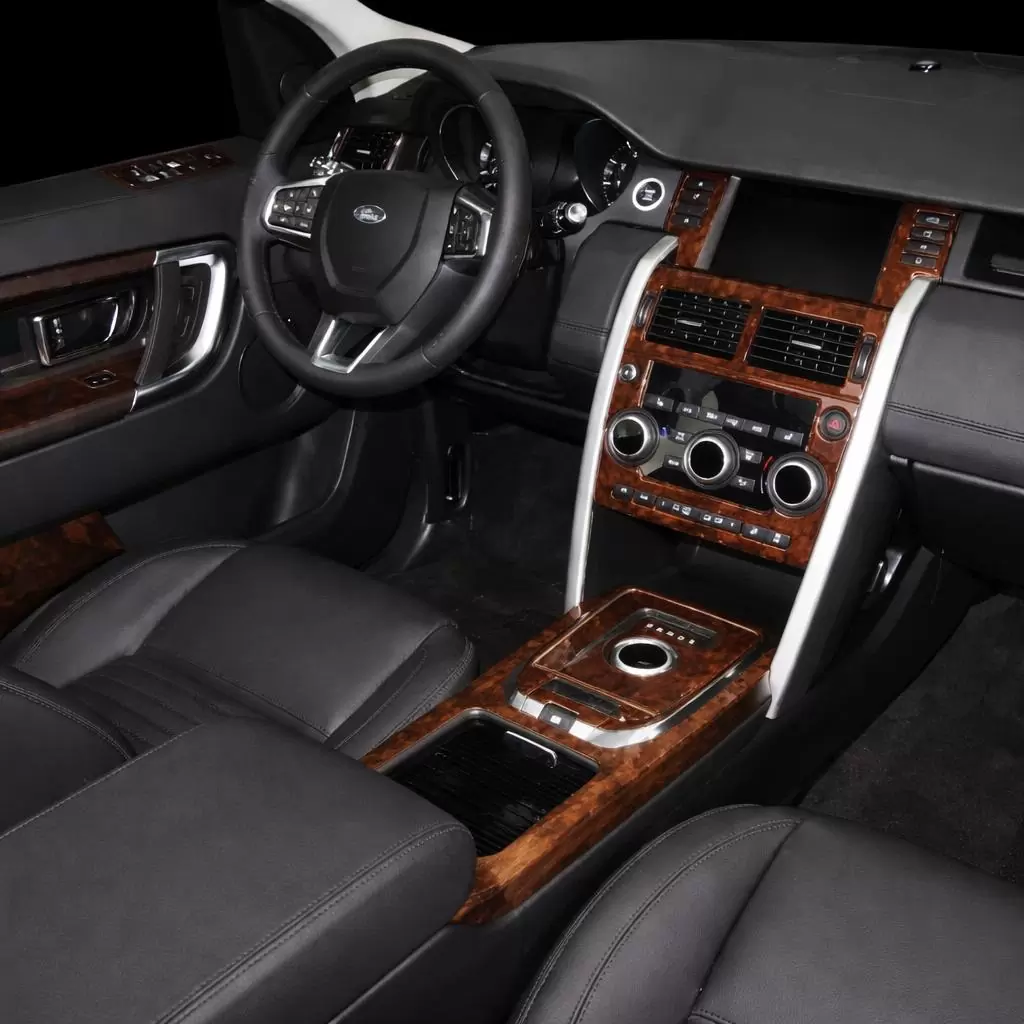 Land Rover Discovery Sport 2015-2019 Mascherine sagomate per rivestimento cruscotti 65-Decori Land Rover Discovery Sport 2015-2019 Mascherine sagomate per rivestimento cruscotti 65-Decori