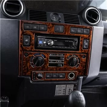 Land Rover Defender 2008 Mascherine sagomate per rivestimento cruscotti 15 Decori