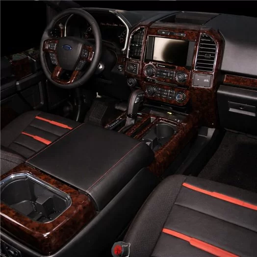 FORD F-150 REGULAR CAB 2015-2017 Mascherine sagomate per rivestimento cruscotti 49 Decori