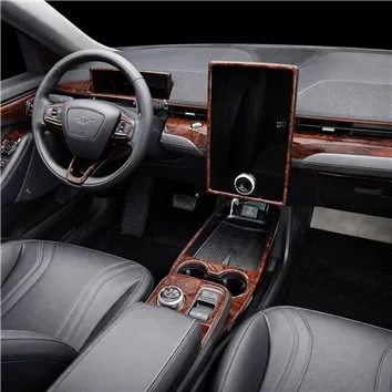 Ford Mustang Mach-E 2021-2024 Mascherine sagomate per rivestimento cruscotti 32 Decori