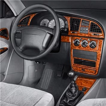 Daewoo Nubira II 07.99-02.04 Mascherine sagomate per rivestimento cruscotti 23-Decori