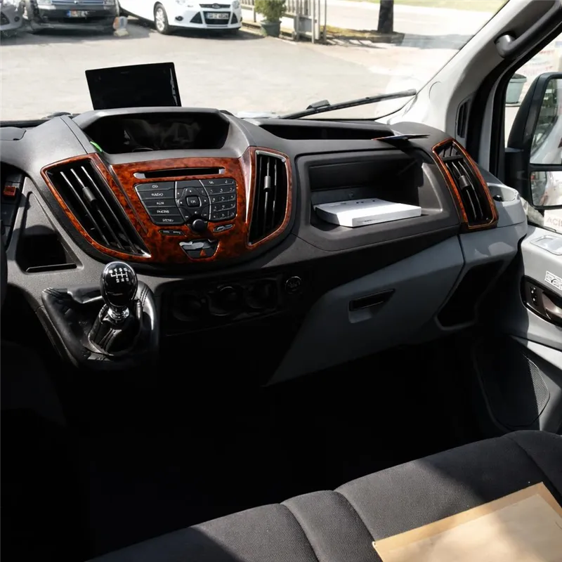 Ford Transit 2014-in poi kit rivestimento cruscotto e interni 3D 23 pezzi