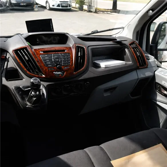 Ford Transit 2014-in poi kit rivestimento cruscotto e interni 3D 23 pezzi