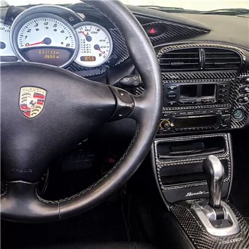 Porsche 911 1998-2004 Mittelkonsole Armaturendekor Cockpit Dekor 28-Teile
