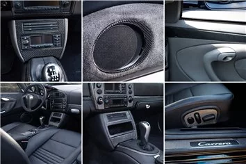 Porsche 911 2001 Full Mascherine sagomate per rivestimento cruscotti 2