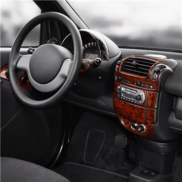 Mcc Smart Smart 1998-2007 Full Set, With Bonus Parts Mascherine sagomate per rivestimento cruscotti 