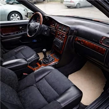 Volvo C70 1998-2005 Full Set, Automatic Gear Mascherine sagomate per rivestimento cruscotti 