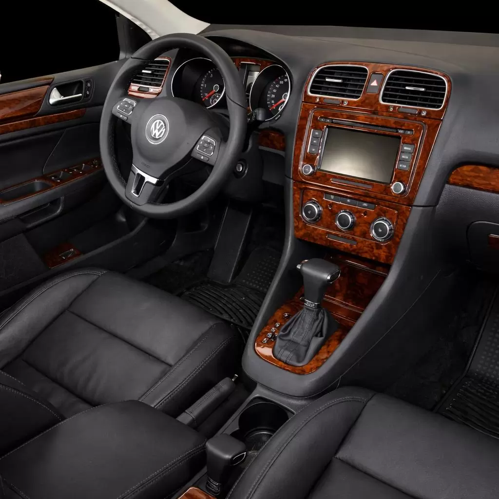 Volkswagen Golf V GTI 2006-UP Automatic Gearbox A/C Control Mascherine sagomate per rivestimento cruscotti 