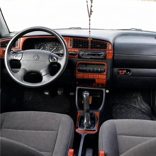 Volkswagen Cabrio 1994-2002 Automatic Gearbox, 18 Parts Mascherine sagomate per rivestimento cruscotti 