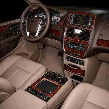 Chrysler Grand Voyager 2011-2016 Mascherine sagomate per rivestimento cruscotti 18 Decori