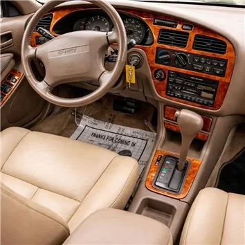 Toyota Camry 1992-1996 Automatic Gearbox, 14 Parts Mascherine sagomate per rivestimento cruscotti 