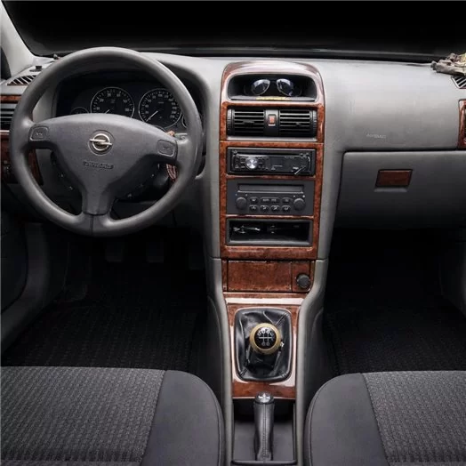 Opel Astra G 03.98-12.03 DIGI Mascherine sagomate per rivestimento cruscotti 16-Decori