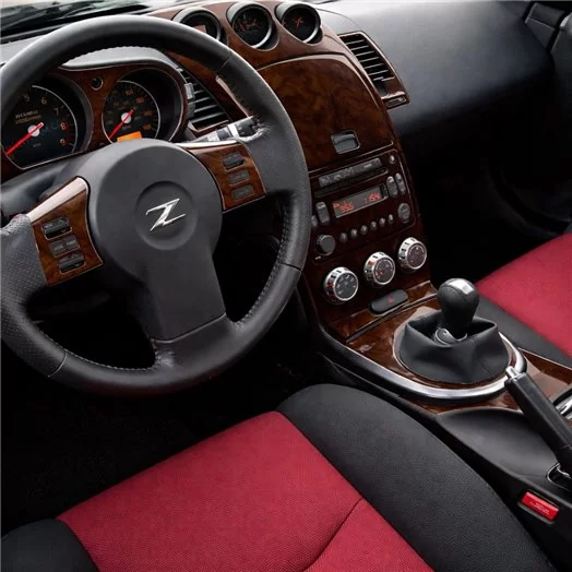 Nissan Z350 2006-2008 Full Set, Automatic Gear Mascherine sagomate per rivestimento cruscotti 