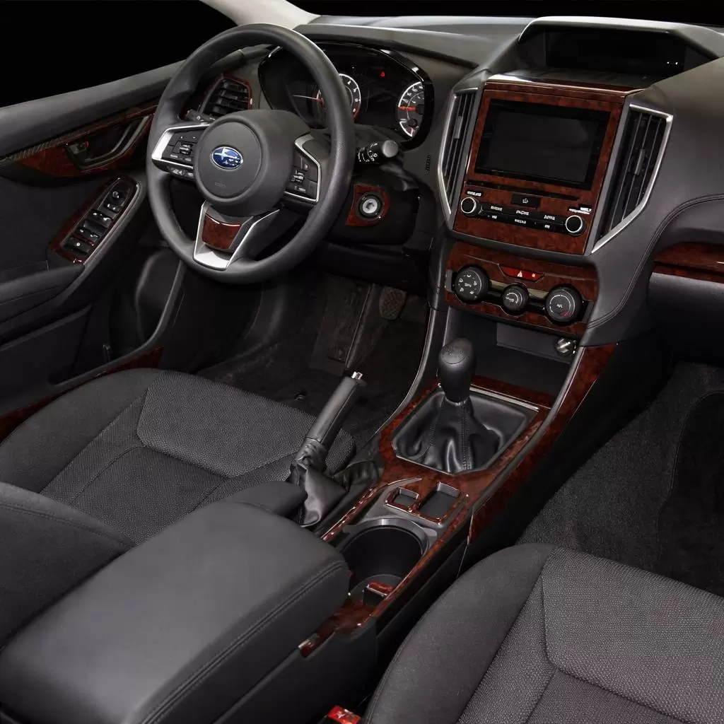 Subaru Impreza Crosstreck 2018-2022 Mascherine sagomate per rivestimento cruscotti Decori