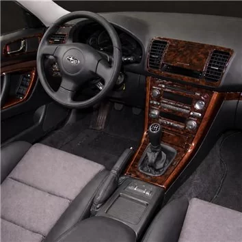 Subaru Legacy 2007 Mascherine sagomate per rivestimento cruscotti 28 Decori