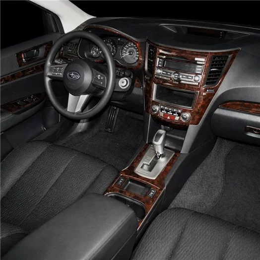 Subaru Legacy-Outback 2010 Mascherine sagomate per rivestimento cruscotti 19 Decori