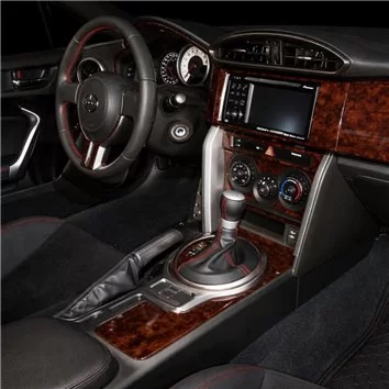 Subaru BRZ Coupe 2012-2020 Mascherine sagomate per rivestimento cruscotti 28 Decori