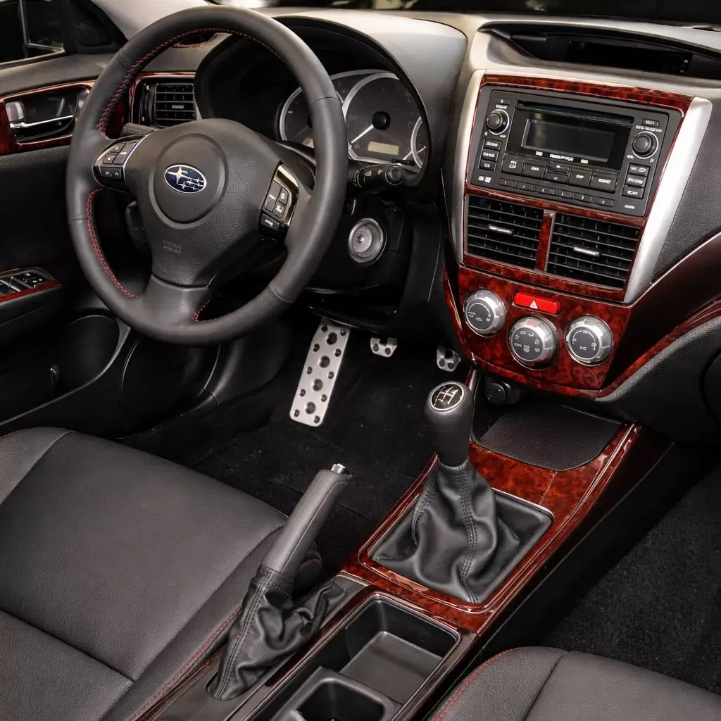 Subaru Impreza 2009-UP Full Set, Automatic Gear Type 2 Mascherine sagomate per rivestimento cruscotti 