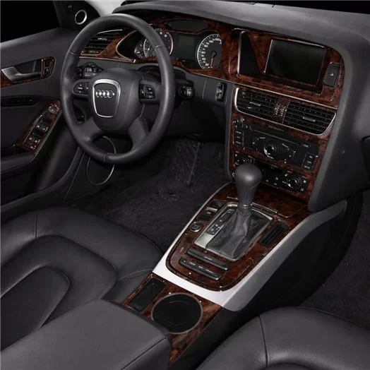 Audi A4 B8 Typ 8K 2009-2015 Mascherine sagomate per rivestimento cruscotti 20-Decori Audi A4 B8 Typ 8K 2009-2015 Mascherine sagomate per rivestimento cruscotti 20-Decori