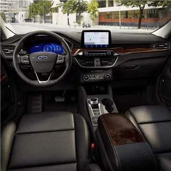 Ford Kuga III 2019-Up Mascherine sagomate per rivestimento cruscotti 28 Decori