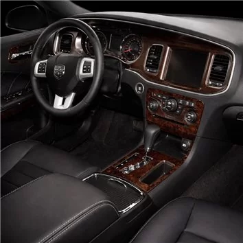 Dodge Charger LD 2011-2022 Mascherine sagomate per rivestimento cruscotti 21 Decori
