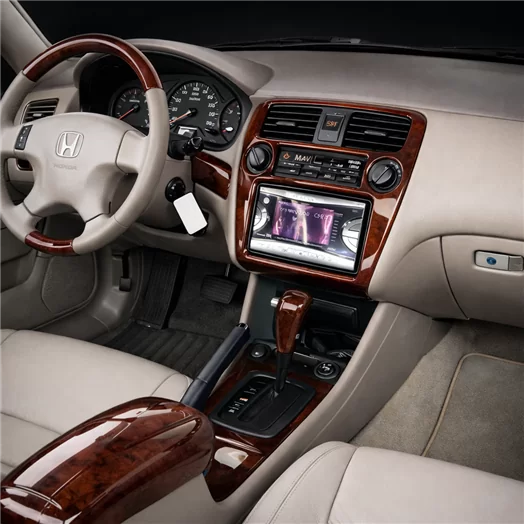 Honda Accord Euro 06.98-02.02 Mascherine sagomate per rivestimento cruscotti 11-Decori