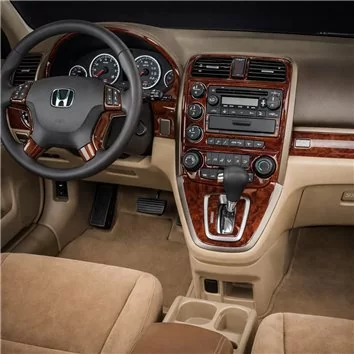 Honda CR-V 2007-2009 Basic Set, Without NAVI,with Heated Seats Mascherine sagomate per rivestimento cruscotti 