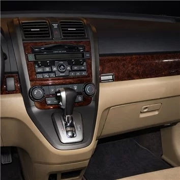 Honda CR-V 2010-UP Basic Set, LX Model Mascherine sagomate per rivestimento cruscotti 