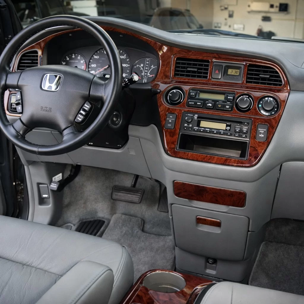 Honda Odyssey 1999-2004 With NAVI system, 26 Parts Mascherine sagomate per rivestimento cruscotti 