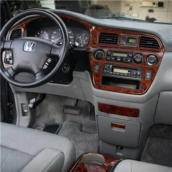 Honda Odyssey 1999-2004 Without NAVI system, 26 Parts Mascherine sagomate per rivestimento cruscotti 