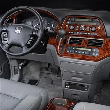 Honda Odyssey 2005-UP Basic Set, Without NAVI system, Automatic AC Control Mascherine sagomate per rivestimento cruscotti 
