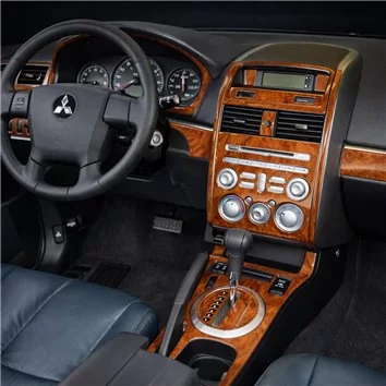 Mitsubishi Galant 2004-2008 With 6 CD Player Mascherine sagomate per rivestimento cruscotti 