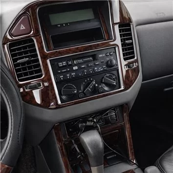 Mitsubishi Pajero/Montero 2000-2006 glowe-box Mascherine sagomate per rivestimento cruscotti 