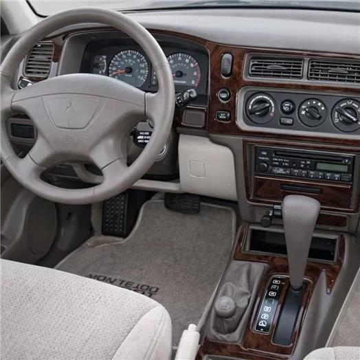 Mitsubishi Pajero Sport/Montero Sport 1998-2008 With Overhead, Without Sunroof, 29 Parts Mascherine sagomate per rivestimento cr