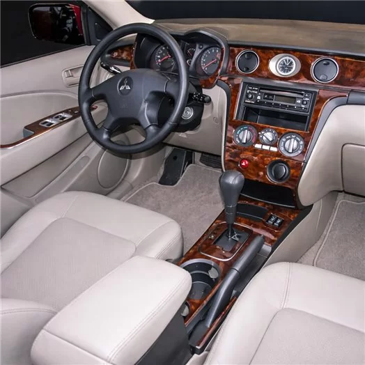 Mitsubishi Outlander 2005-2007 Full Set, Automatic Gear Mascherine sagomate per rivestimento cruscotti 