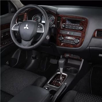 Mitsubishi Outlander 2013-2021 Mascherine sagomate per rivestimento cruscotti 32 Decori