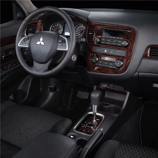 Mitsubishi Outlander 2013-2021 Mascherine sagomate per rivestimento cruscotti 35 Decori