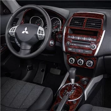 Mitsubishi Outlander ASX/Sport 2011-UP Full Set, Without NAVI Mascherine sagomate per rivestimento cruscotti 