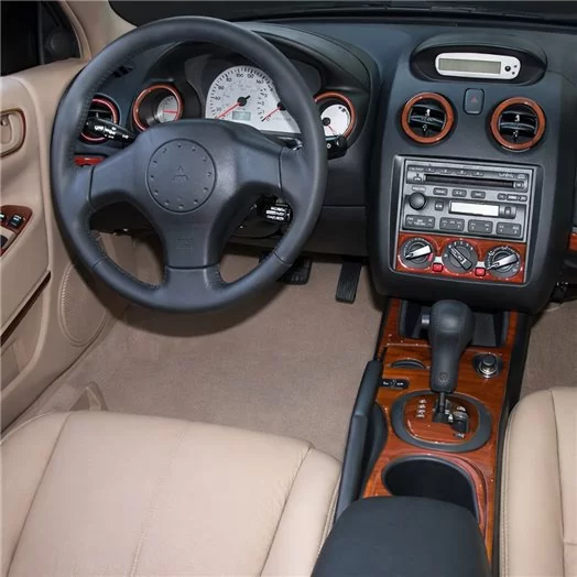 Mitsubishi Eclipse 2000-2005 Full Set, 25 Parts Mascherine sagomate per rivestimento cruscotti Mitsubishi Eclipse 2000-2005 Full Set, 25 Parts Mascherine sagomate per rivestimento cruscotti