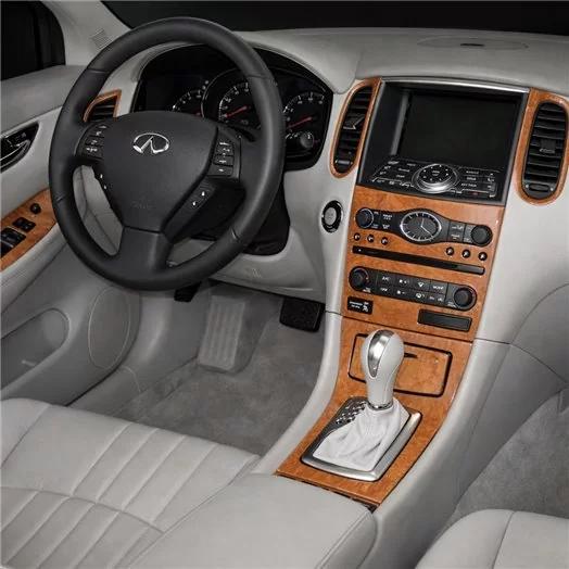 Infiniti EX35 2008-2013 Mascherine sagomate per rivestimento cruscotti 30 Decori Infiniti EX35 2008-2013 Mascherine sagomate per rivestimento cruscotti 30 Decori