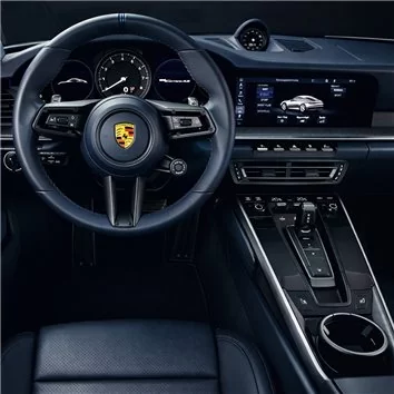 Porsche 911 From 2019 Mittelkonsole Armaturendekor Cockpit Dekor 10-Teile