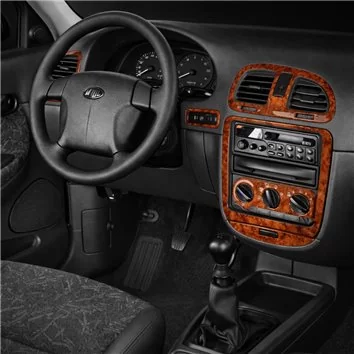 Daewoo Nubira 1999-1999 Full Set, Automatic Gear Mascherine sagomate per rivestimento cruscotti 