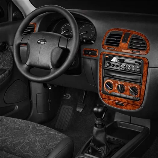 Daewoo Nubira 1999-1999 Full Set, Automatic Gear Mascherine sagomate per rivestimento cruscotti 