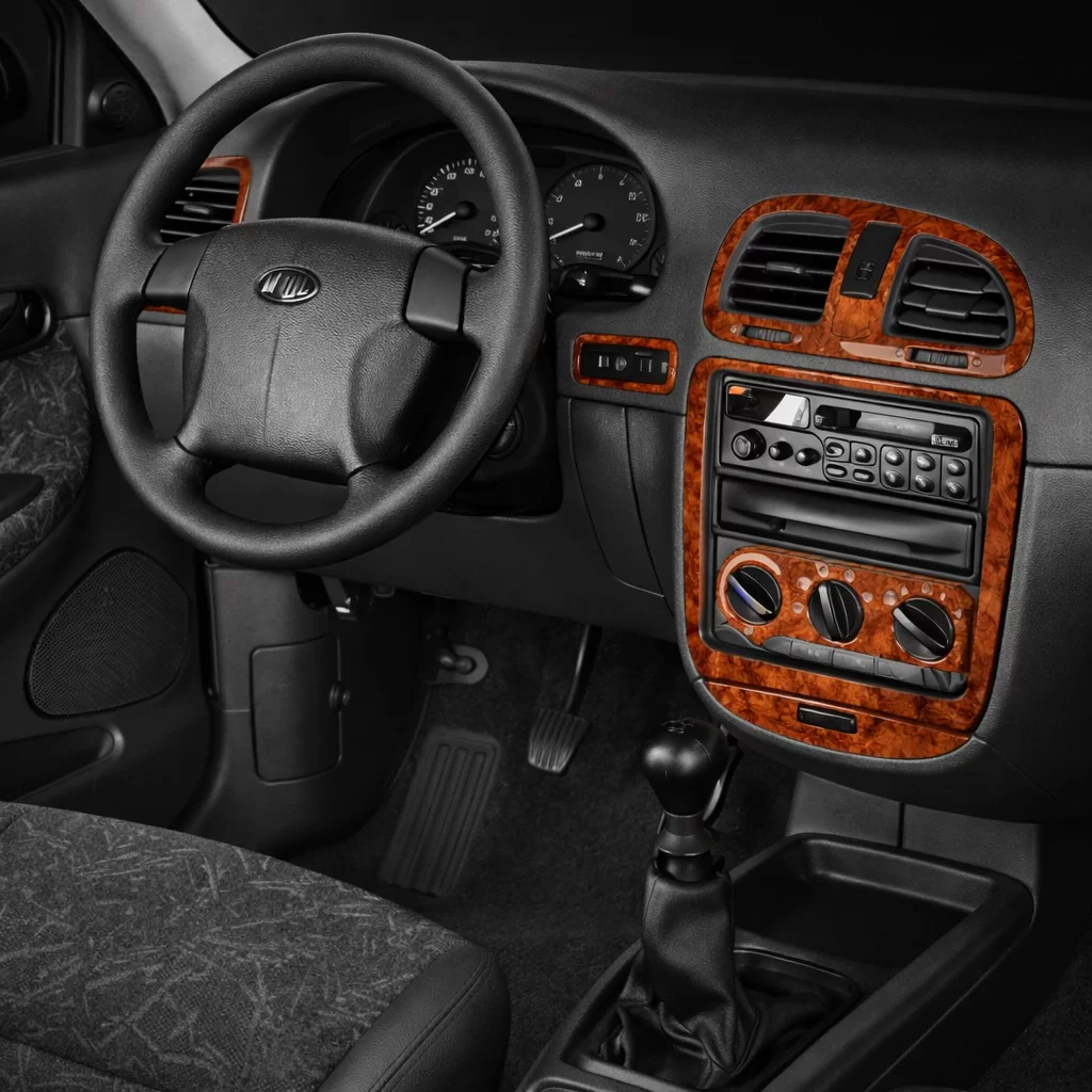 Daewoo Nubira 1999-1999 Full Set, Automatic Gear Mascherine sagomate per rivestimento cruscotti 